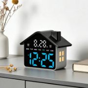 Picture of Digital Alarm Clock for Bedroom Electric Desk Clock with Large Number Day of Week Date Loud Alarm LED Digital Clocks Desk