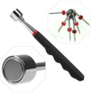 Picture of Extendable magnet pickup tool Telescopic Magnet Extendable 31" on Stick, magnet wand stick, magnetic sweepers tool, for Hard-to-Reach Mechanic Automotive clearance tools