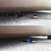 Picture of Extendable magnet pickup tool Telescopic Magnet Extendable 31" on Stick, magnet wand stick, magnetic sweepers tool, for Hard-to-Reach Mechanic Automotive clearance tools