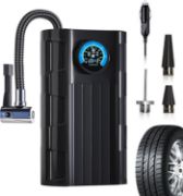 Picture of Portable Tire Inflator, Electric Wired Tire Pump, High-efficiency and Durable Car Accessories