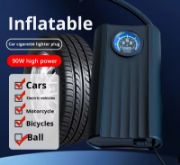 Picture of Portable Tire Inflator, Electric Wired Tire Pump, High-efficiency and Durable Car Accessories
