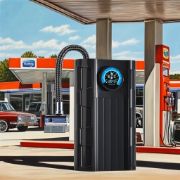 Picture of Portable Tire Inflator, Electric Wired Tire Pump, High-efficiency and Durable Car Accessories